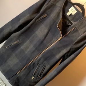 Forever 21 black plaid jacket